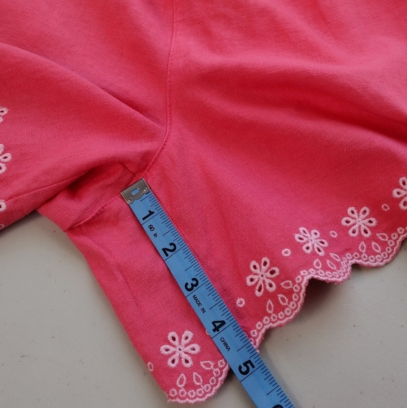 NWT J. Crew Women's Linen Blend Vacation Boho Drawstring Waist High Rise Shorts - Picture 11 of 15